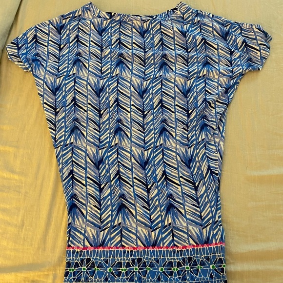 LILLY PULITZER Lowe Dress in Lapis Blue (24) - Picture 5 of 7